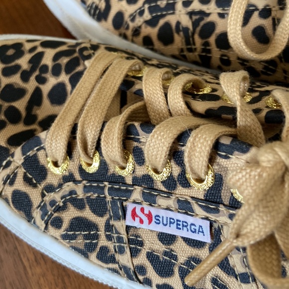 Superga Leopard print canvas sneakers - Picture 6 of 12